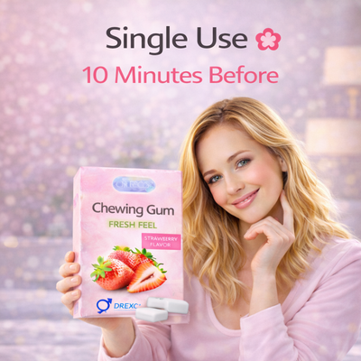 Strawberry gum with a refreshing twist.