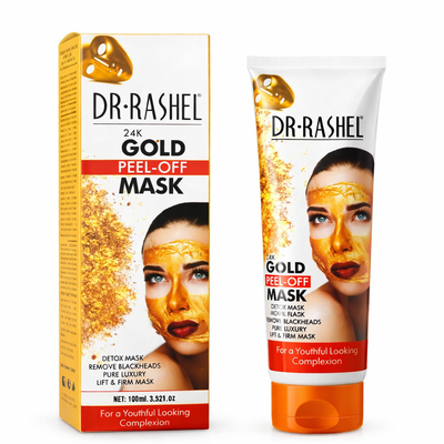 24k gold peel off face mask.